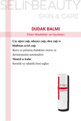 Skin&Care Çay Ağacı & Adaçayı Yağlı Lip Balm