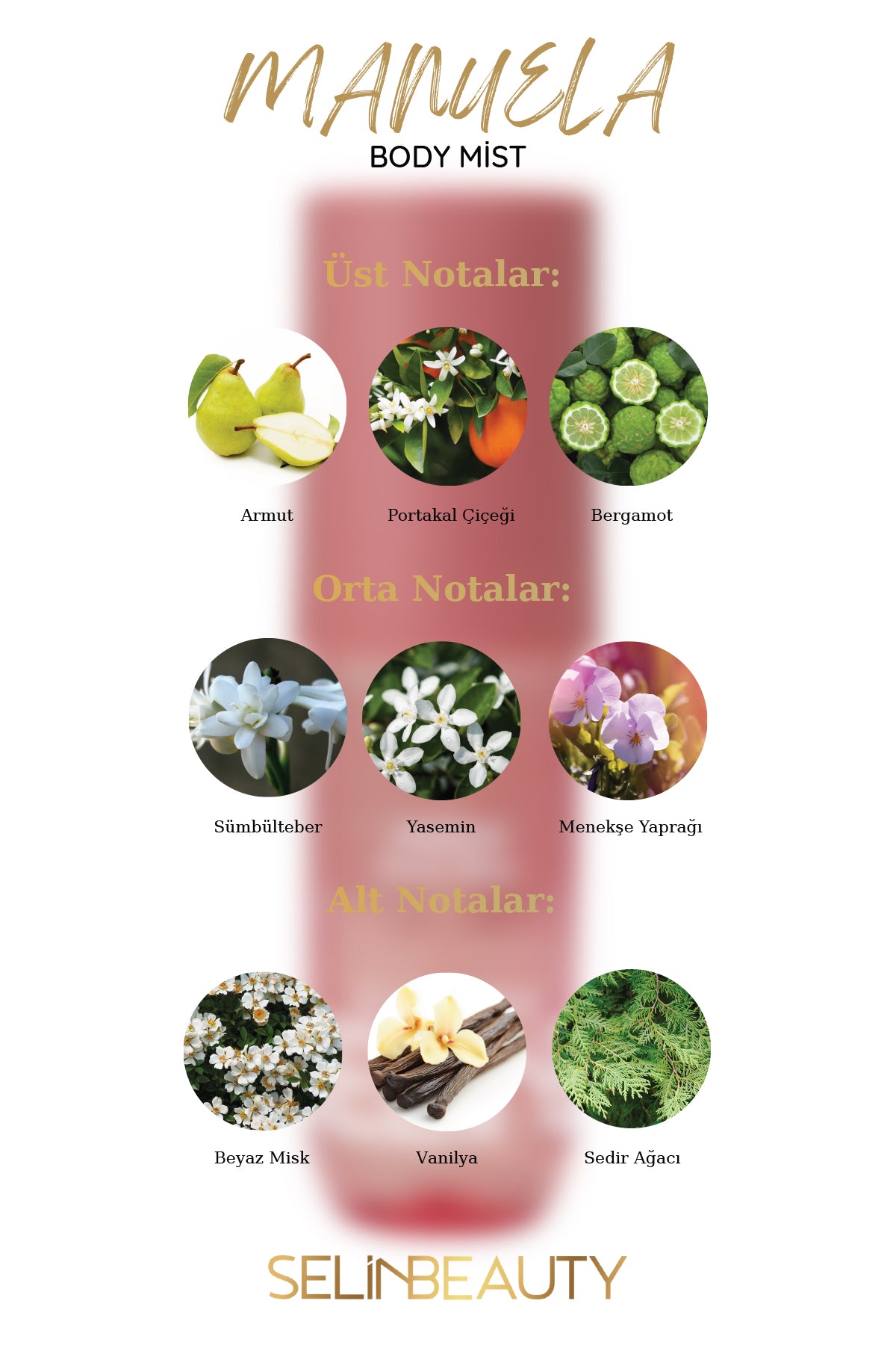 SELİNBEAUTY Manuela Body Mist