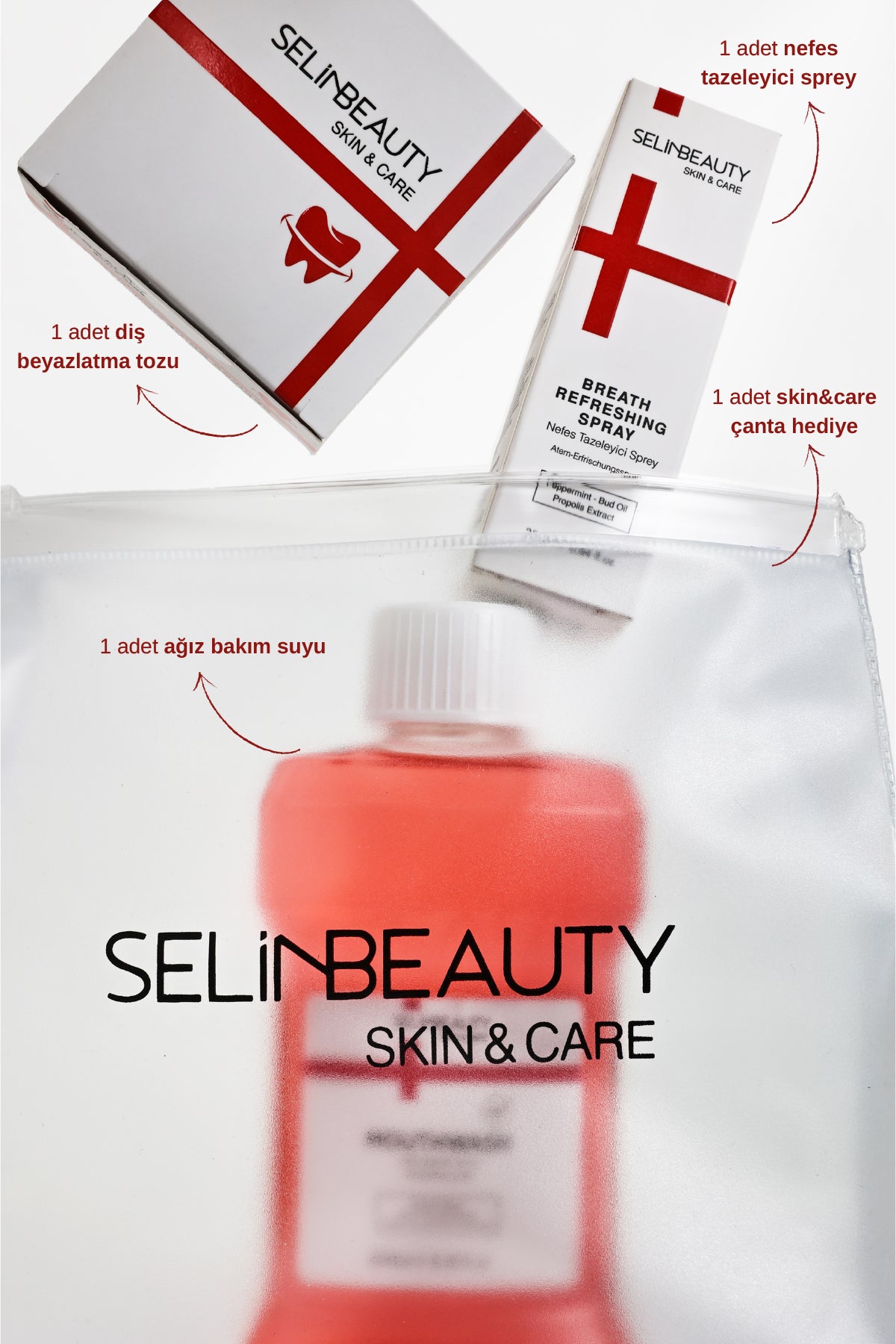 Skin&Care Çanta Hediyeli Ağız Bakım Hijyen Seti